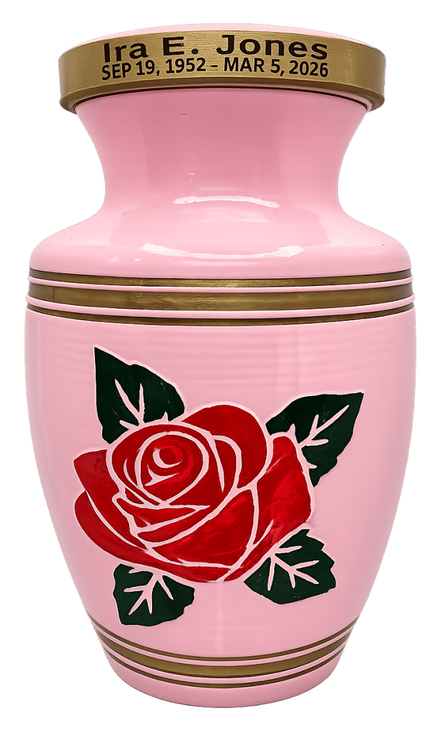 Pink & Gold with Rose