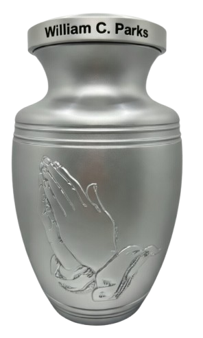 Silver with Engraved Lid